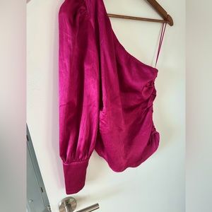 LUSH one shoulder blouse